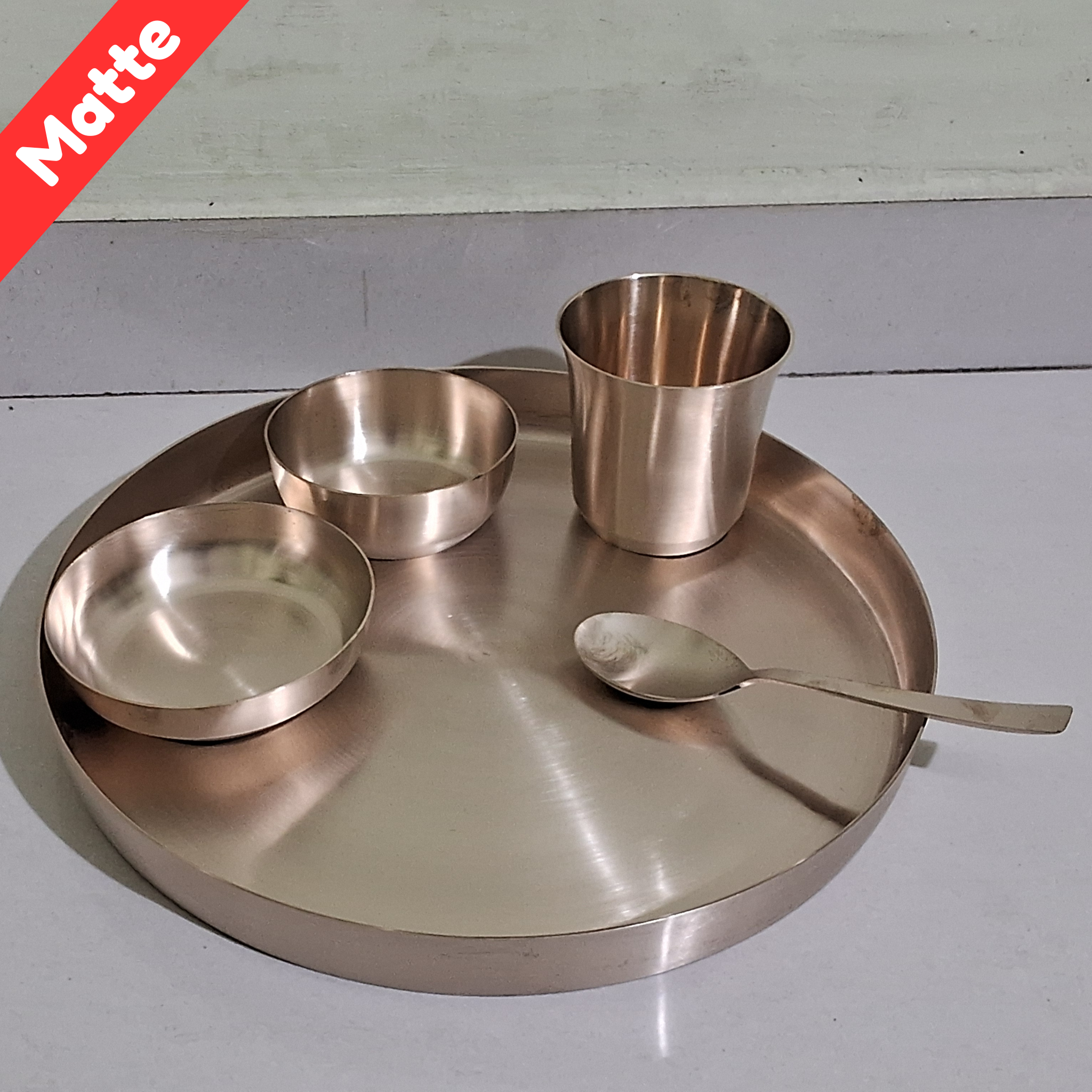 Kansa Thali Dinner Set/5pcs