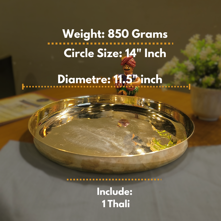 Kansa Thali/11.5"