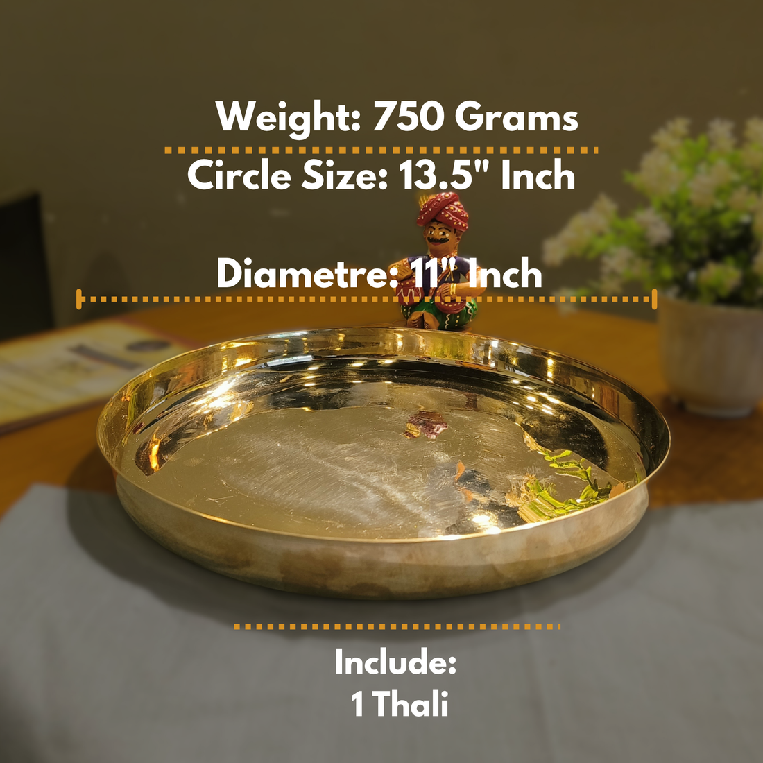 Kansa Thali/11"