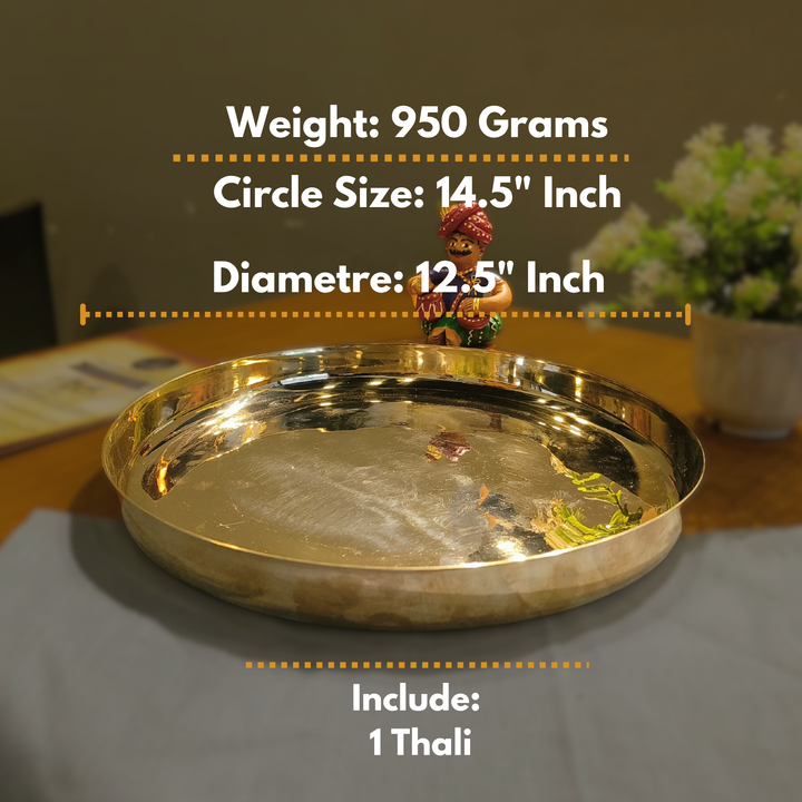 Kansa Thali/12.5"