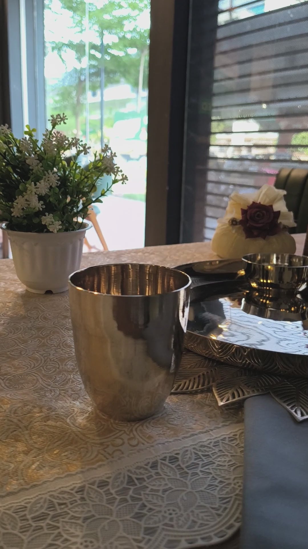 Rajwadi Dinner Set/5pcs